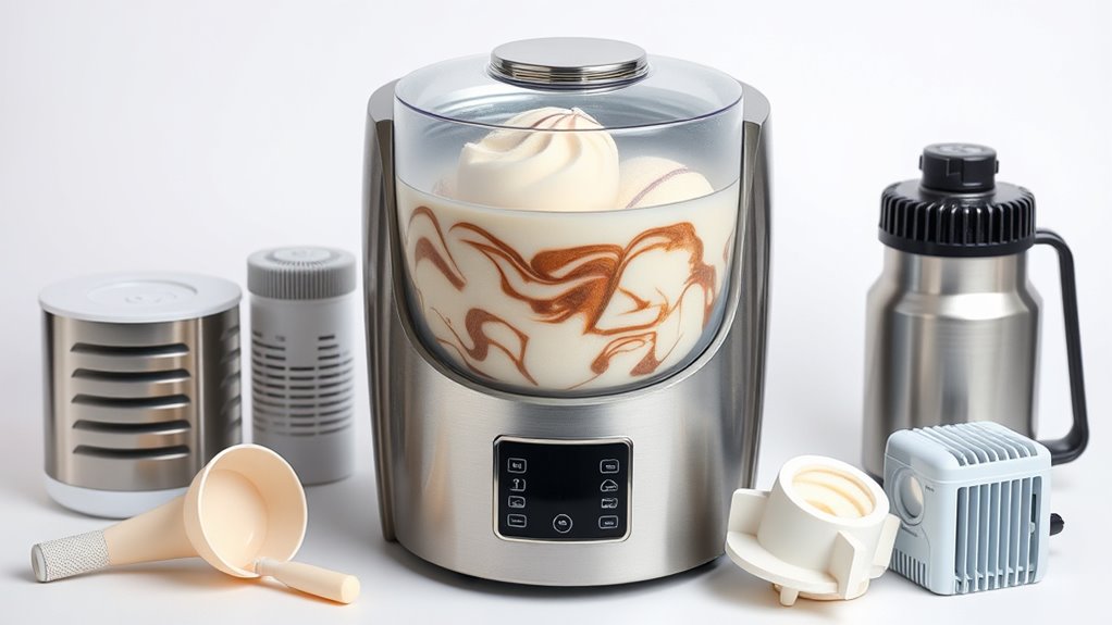 types of ice cream makers