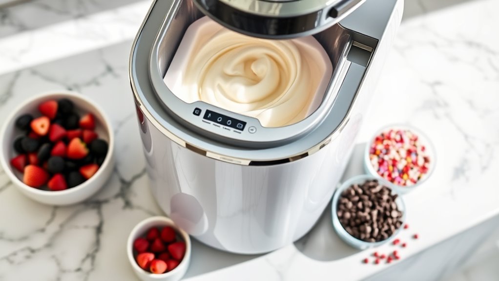 variety of ice cream makers