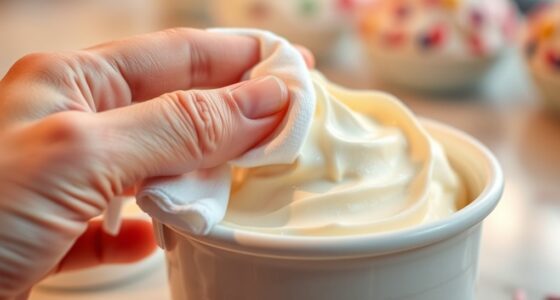 check container before scooping