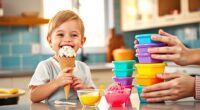 child friendly spill proof frozen treats
