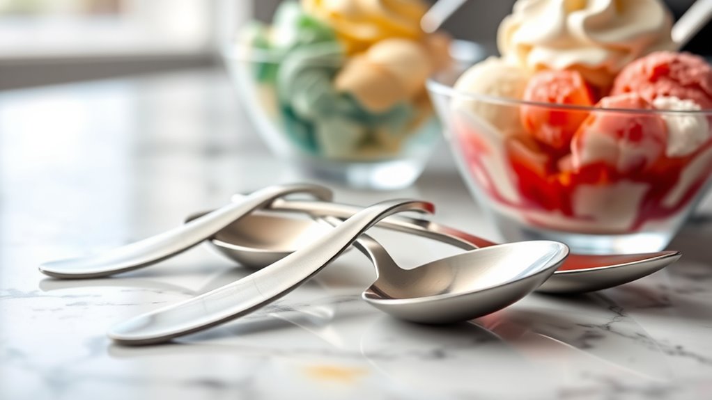 choosing quality sundae spoons