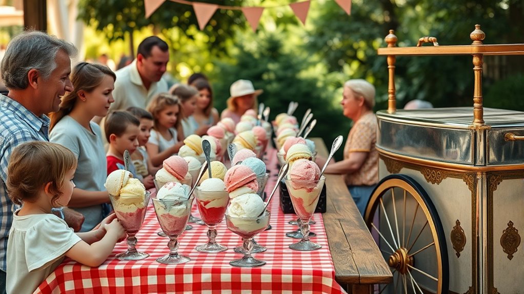community ice cream traditions
