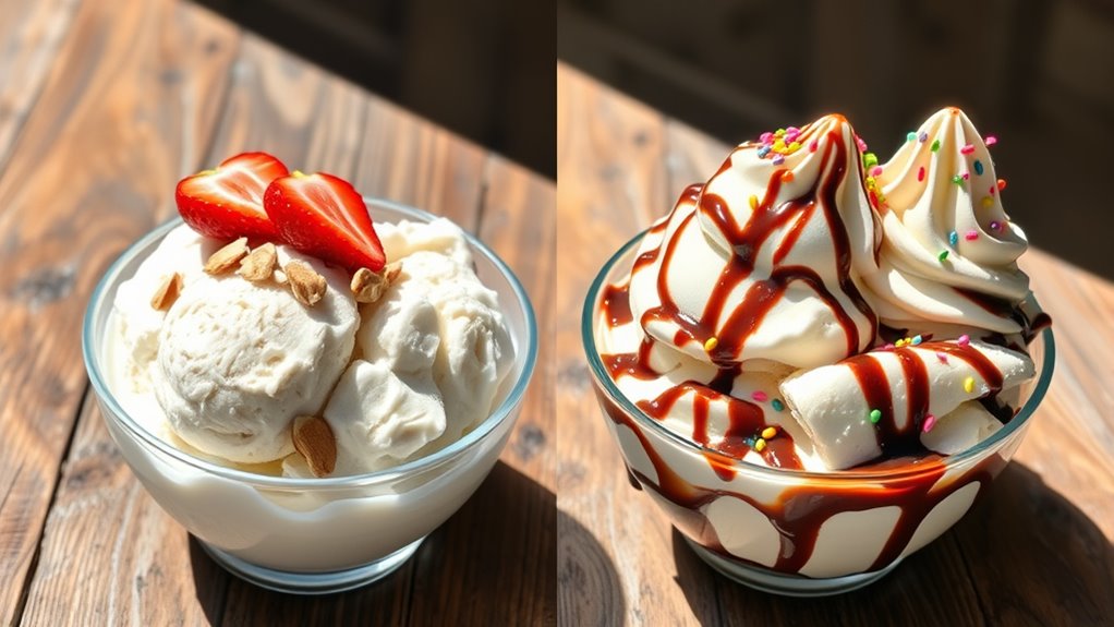 comparing dairy free and dairy