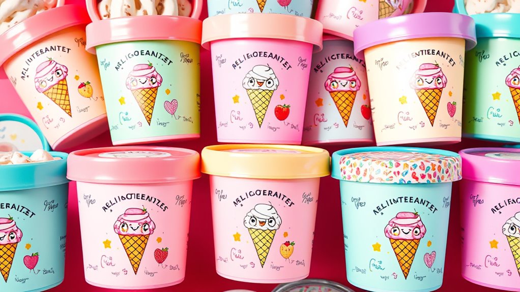 creative ice cream labels