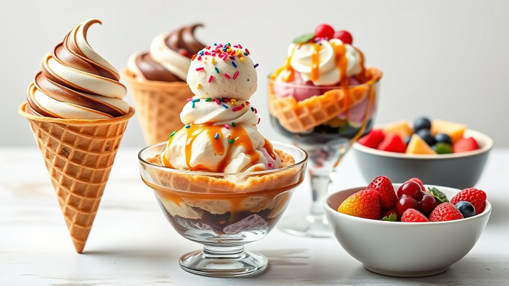 creative ice cream serving ideas