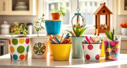 creative ice cream tub reuse