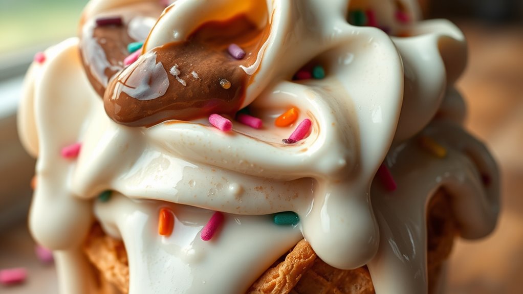 creative uses for melted ice cream