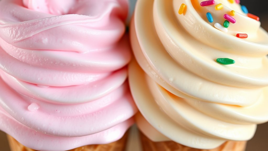 dairy versus non dairy ice cream