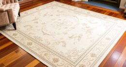 elegant ivory silk rugs