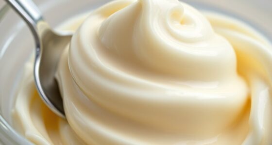 fat and emulsifiers create creaminess