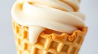fill cone gently smoothly