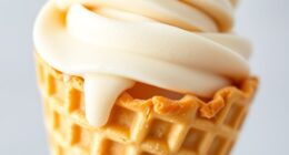 fill cone gently smoothly
