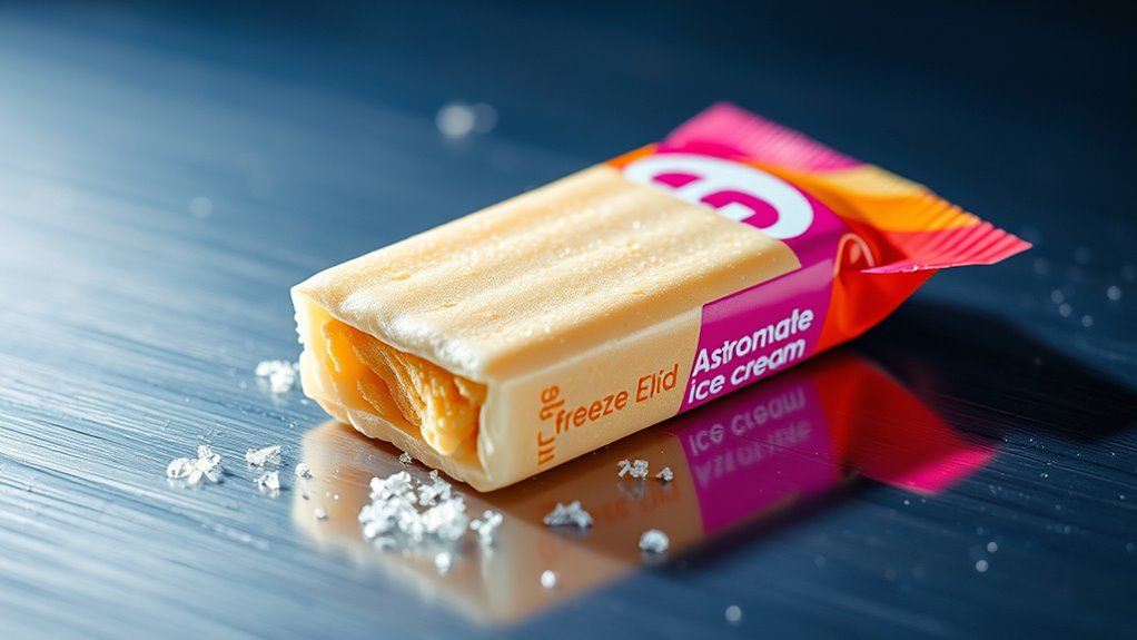 freeze dried space ice cream