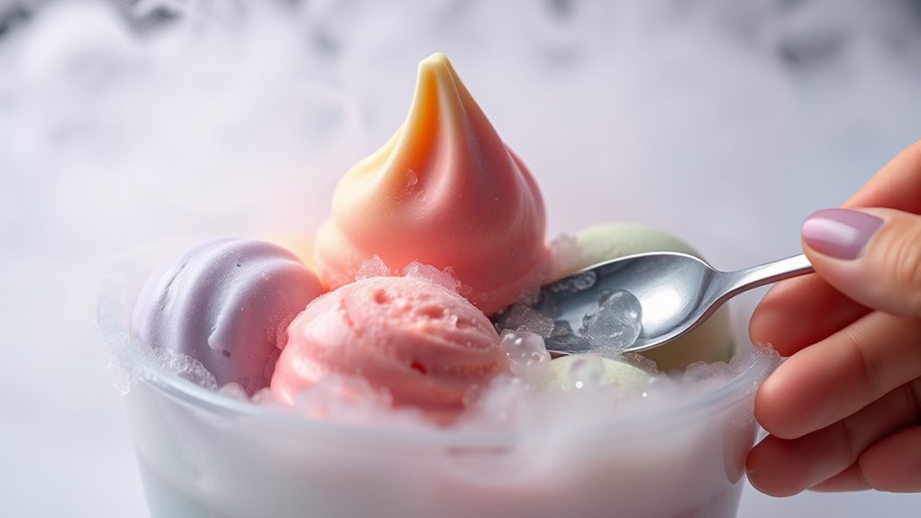 frosty scientific dessert trend