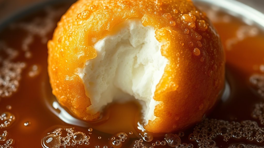 frozen coating withstands heat