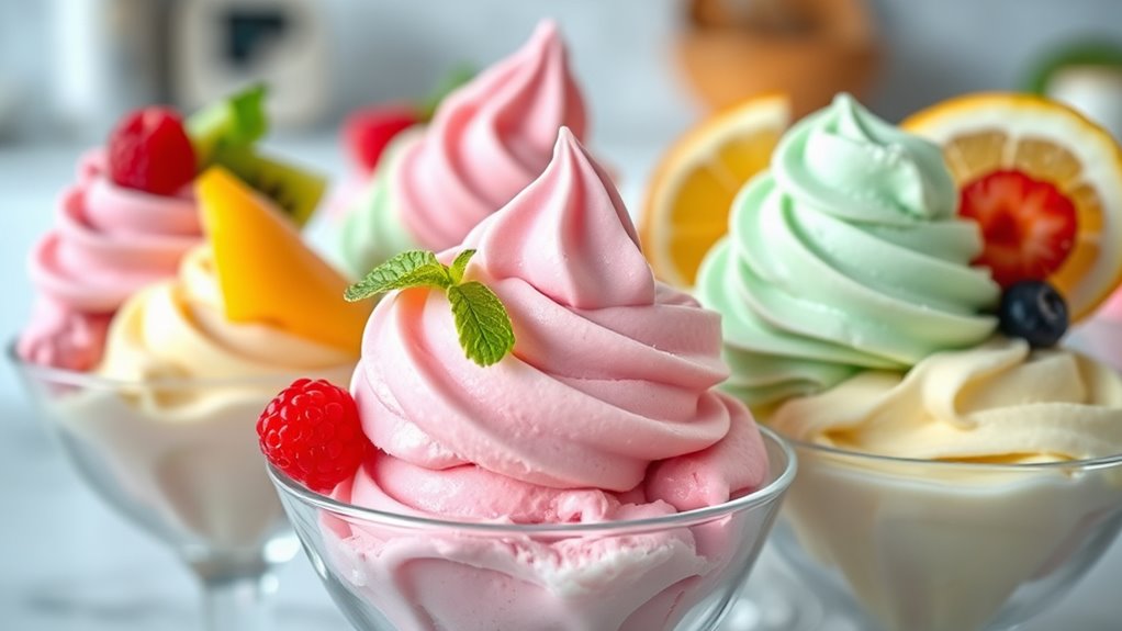 healthy low calorie ice creams