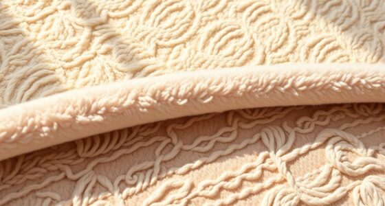hypoallergenic silk wool carpets