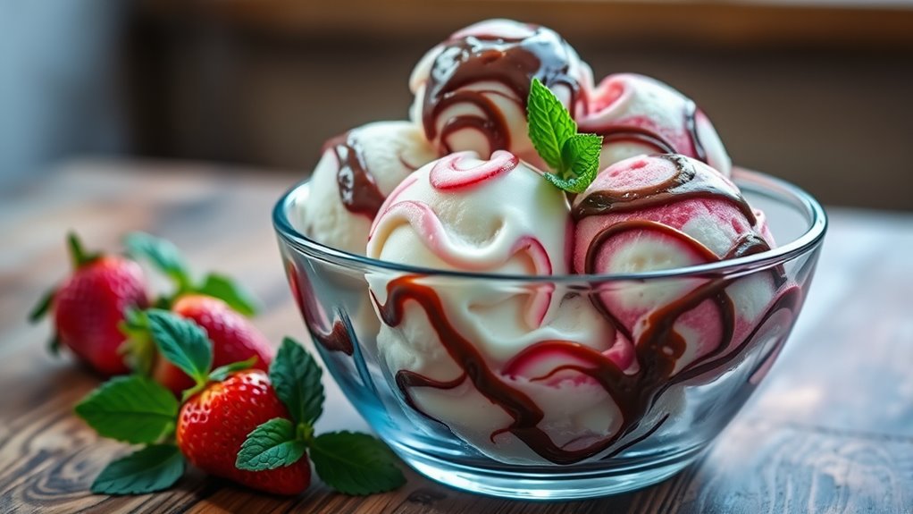 ice cream and healthy diet