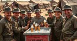 ice cream boosted war morale