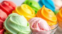 ice cream color origins
