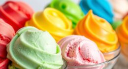 ice cream color origins
