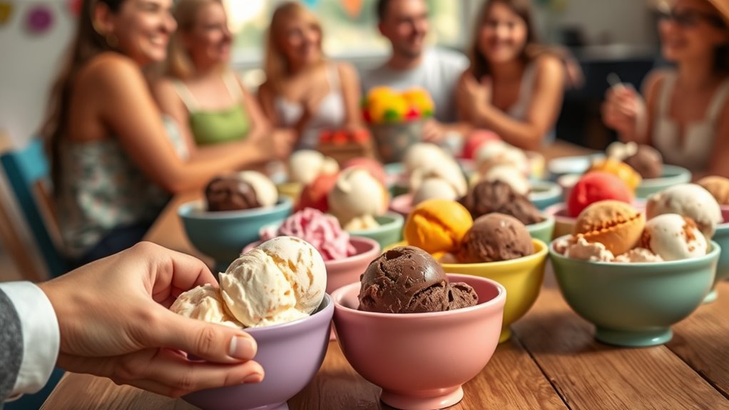 ice cream quantity guidelines