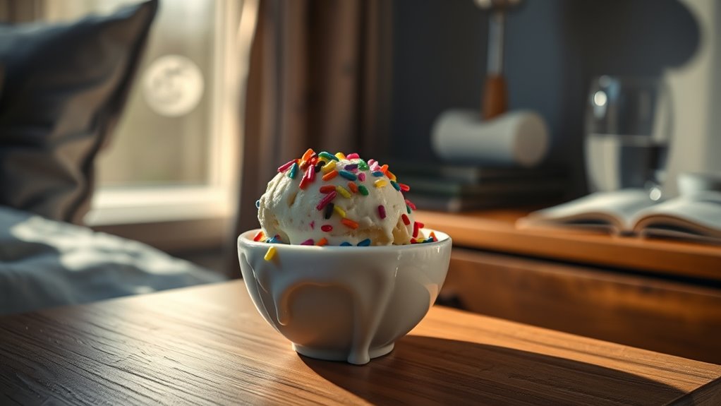 ice cream sleep disruption