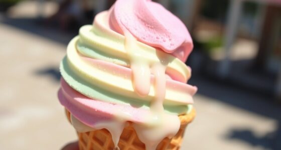 ice cream stomach ache