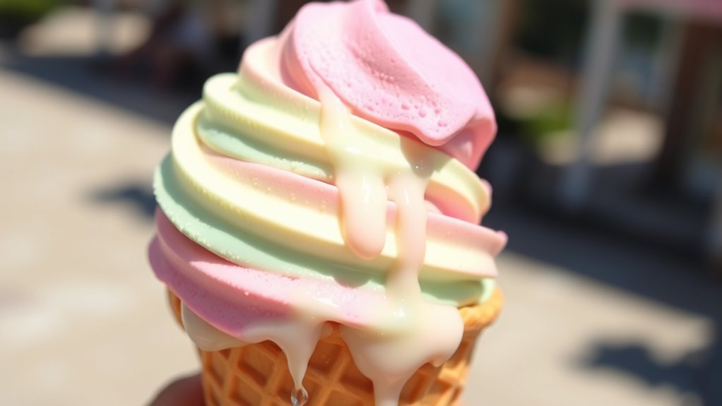 ice cream stomach ache
