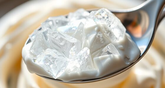 ice crystal growth and damage