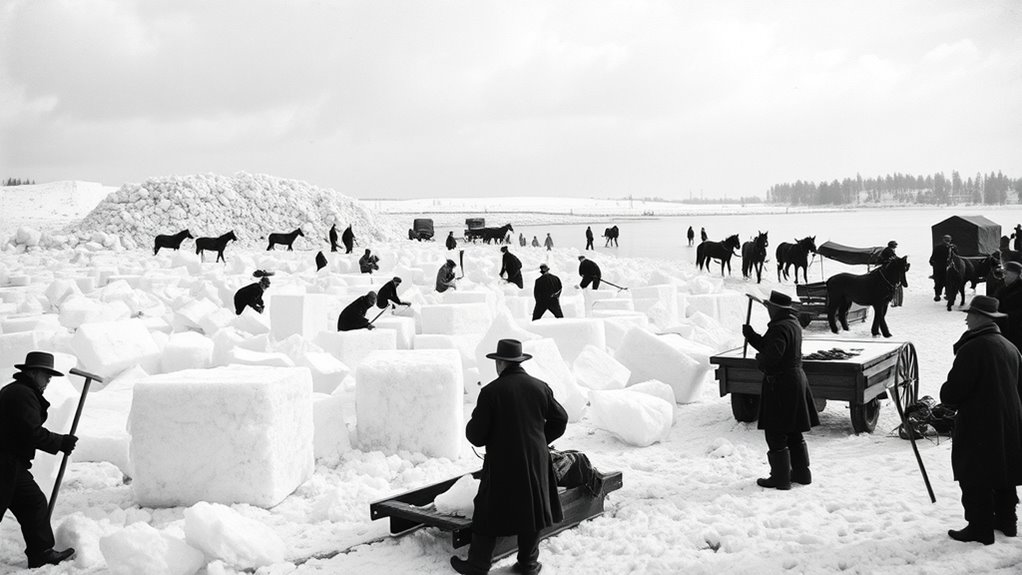 ice harvesting innovation history