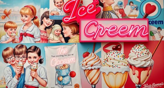 iconic ice cream advertising