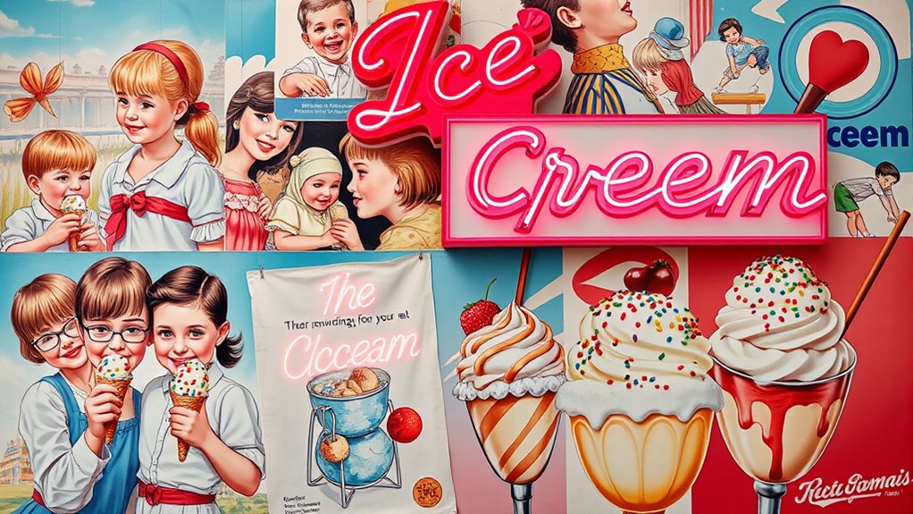 iconic ice cream advertising