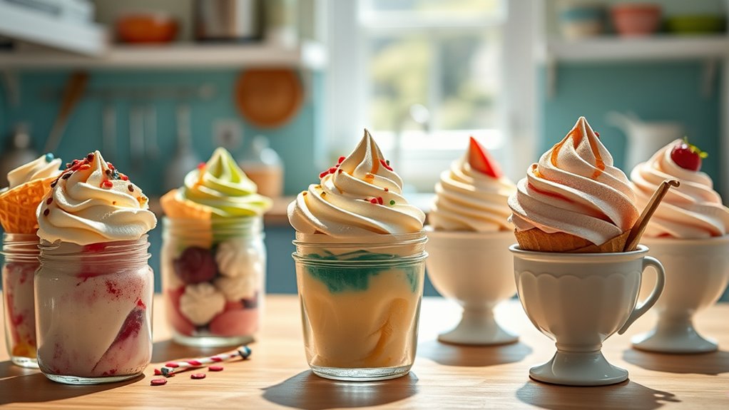 innovative ice cream serving