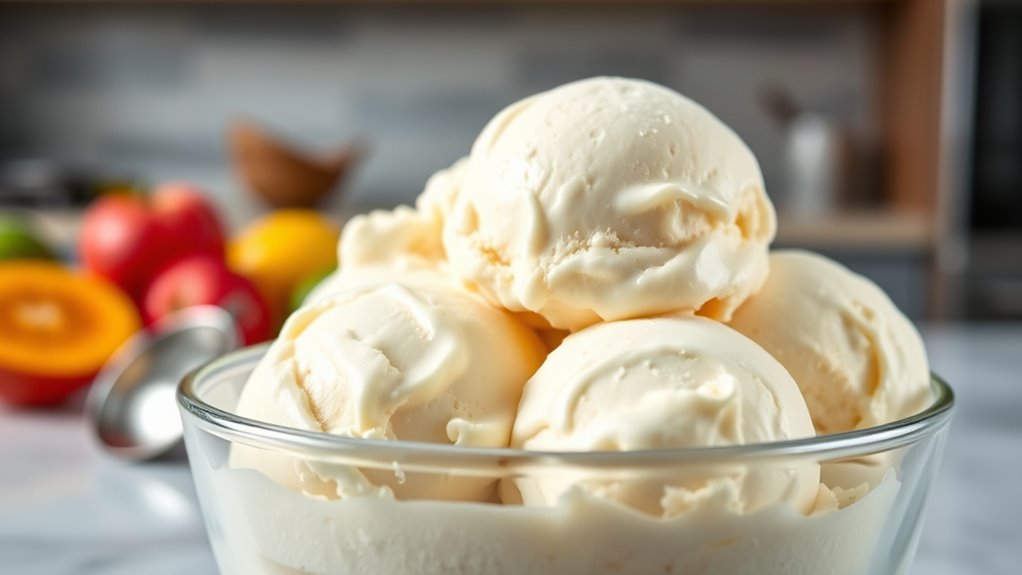 light ice cream ingredients