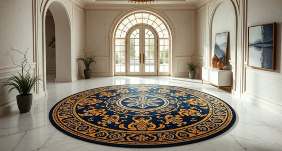 luxury yilong foyer rugs