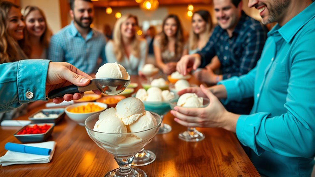 mastering ice cream serving