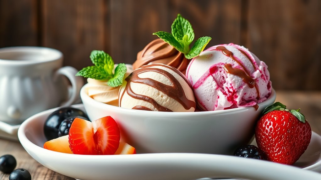 mindful ice cream indulgence