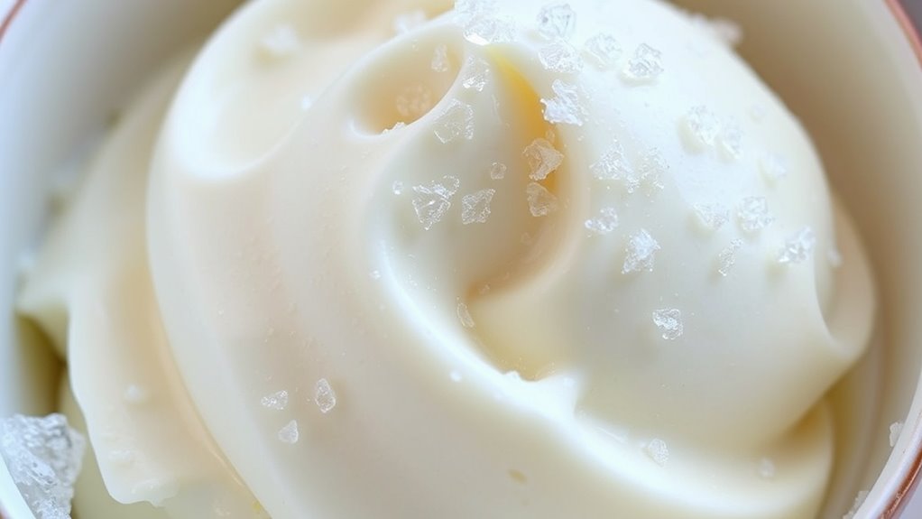 prevent icy grainy texture