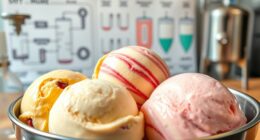 removing lactose from ice cream