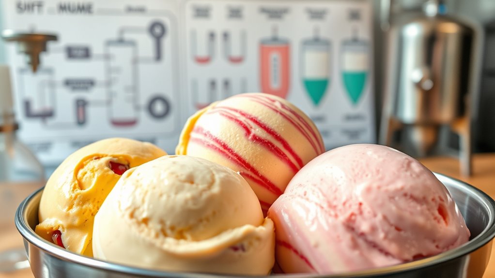 removing lactose from ice cream