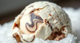 restoring icy frozen dessert