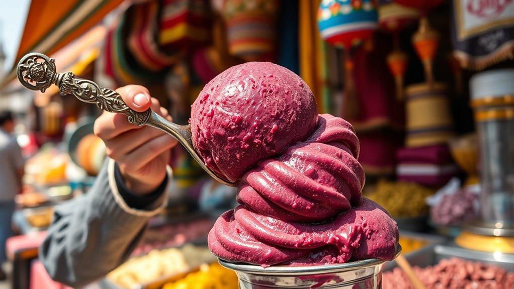 salep and mastic chewy texture