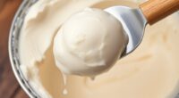 scrape soften scoop thoroughly