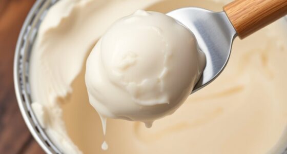 scrape soften scoop thoroughly