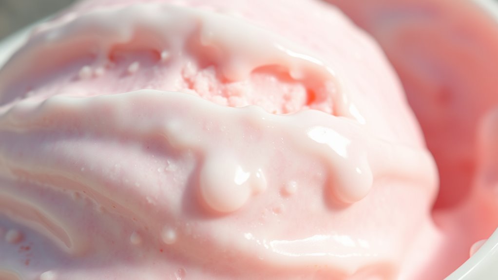 temperature fluctuations damage ice cream