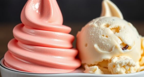 texture and ingredient differences