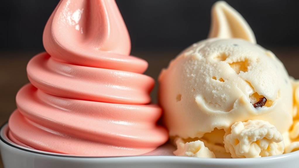 texture and ingredient differences