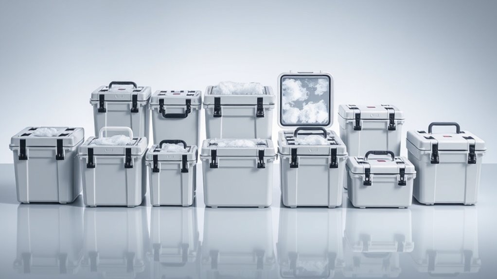 top dry ice travel containers