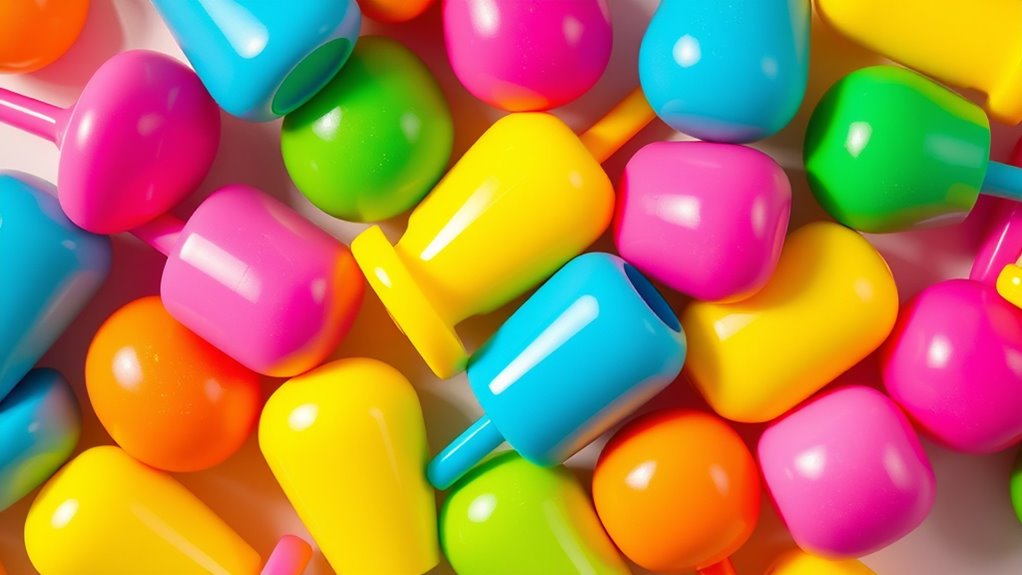 top fun durable push pop containers